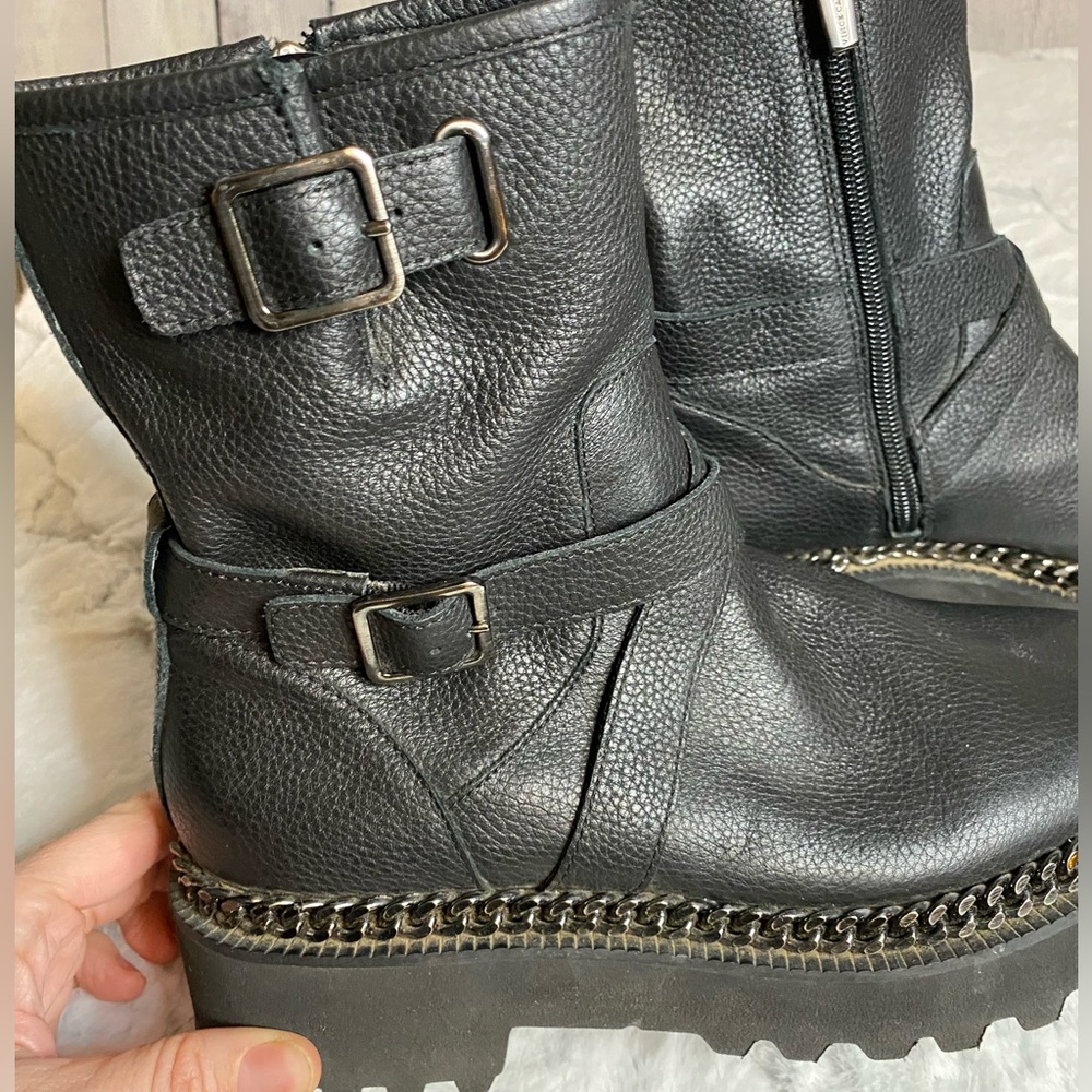 Vince Camino Women's Messtia Buckle Lug Sole Boots size 7.5 - Picture 2 of 8